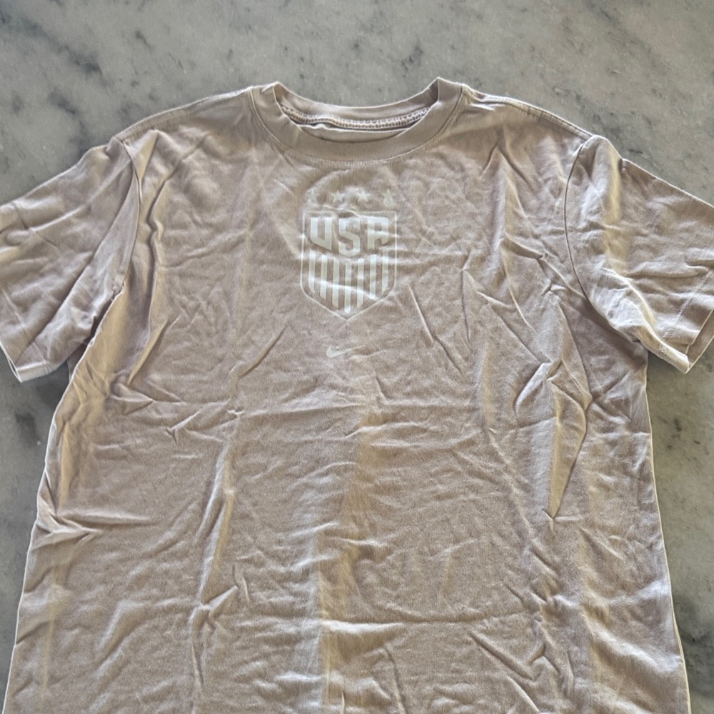 Nike Beige Team USA Tee